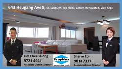 Blk 643 Hougang Avenue 8 (Hougang), HDB 5 Rooms #156046052